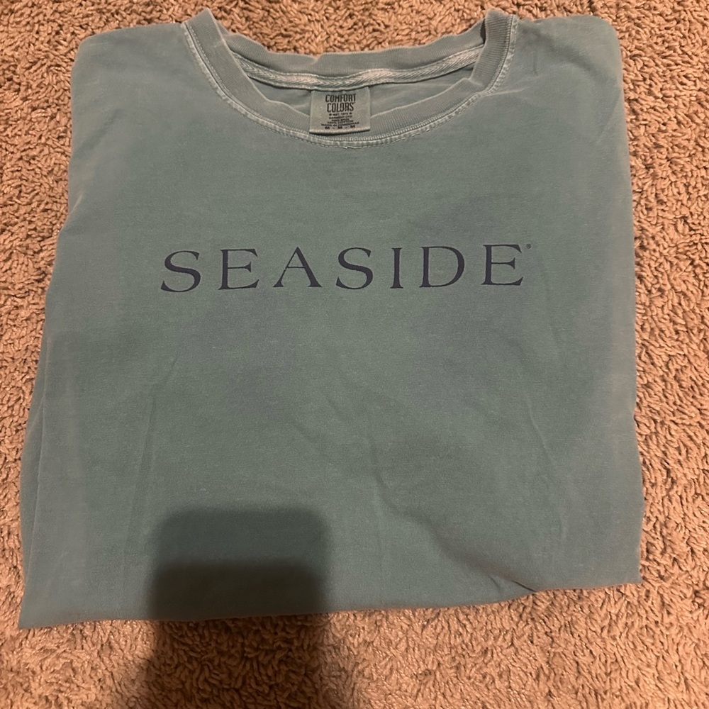 Comfort Colors Ocean Blue Seaside Tee